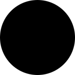 Black fixed screen frame color