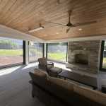 Vinyl enclosed porch