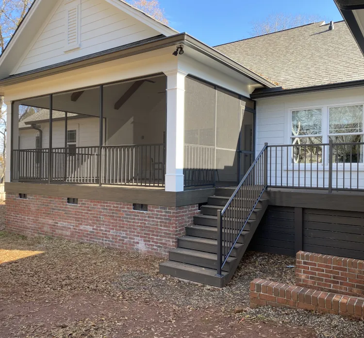 fixed screened in porch